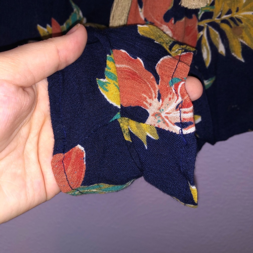 Forever 21 Floral Romper L - Picture 5 of 7